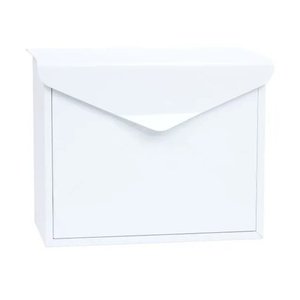 Richter Poštová oceľová schránka Monza, biela vyobraziť