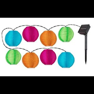 Rabalux 77048 solárna LED reťaz s 8 papierovými balónmi Titu vyobraziť