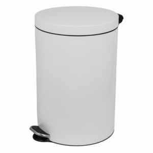 Alda Pedálový odpadkový koš Freedom Fresh 20 l, biela, 20 l vyobraziť