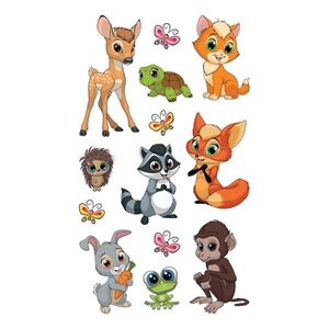 3D Samolepky Animals, 8 x 14 cm vyobraziť