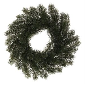 Umelý smrekový veniec, pr. 30 cm, tm. zelená vyobraziť