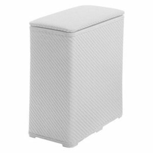 Gedy AMBROGIO 50x55x28 cm, biely 203802 Kôš na špinavú bielizeň vyobraziť