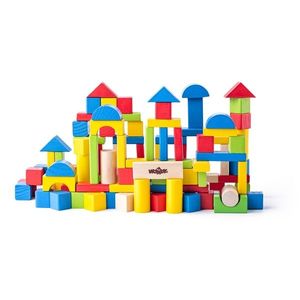 Woody Stavebnica Kocky 100dielov vyobraziť