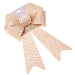 Vianočná mašľa 23 x 38 cm, krémová vyobraziť