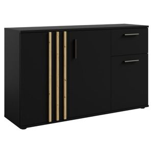 Komoda TOLIS 3D1S, čierna vyobraziť