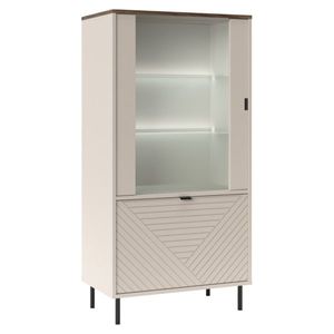 Skriňa EYCO 1D1W, kašmír/dub Castello vyobraziť