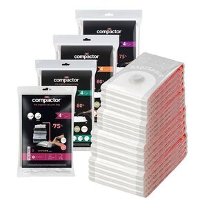 Compactor Sada vakuových úložných vreciek 16 ks, 4x S + 4x M + 4x L + 4x XL vyobraziť