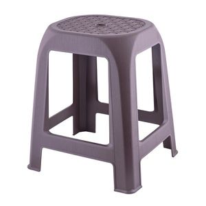 Plastová stolička DESIGN mocca, 41 x 35 x 46 cm vyobraziť