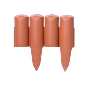 Záhradná palisáda terakota, 250 cm vyobraziť