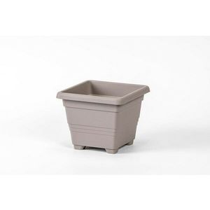 Plastia Kvetináč Begonia 60 x 60, svetlo šedá vyobraziť