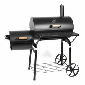 Happy Green Gril na drevené uhlie Wayne XL, čierna vyobraziť