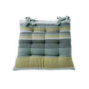 Pruhované sedáky na stoličku, 2 ks. vyobraziť