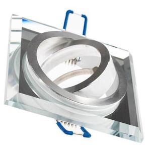 Podhľadové svietidlo Arian štvorcové transparentné vyobraziť