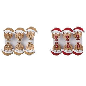 Ozdobné sponky 4, 5cm 6ks mix vyobraziť