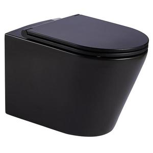 Závesná misa čierna Luck s doskou voľne padajúca vyobraziť