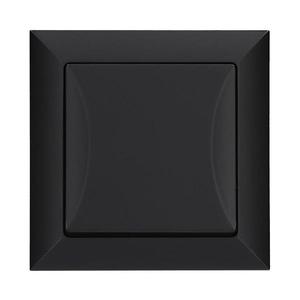 jednopólový vypínač POLA black 33200 vyobraziť