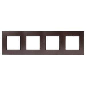 Štvornásobný rámček čokoláda R-4Q vyobraziť