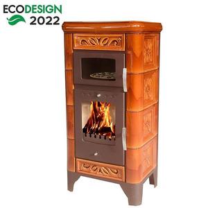 Krbové kachle Bologna II goldbrown 6 kW vyobraziť