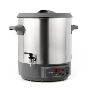Klarstein Lady Marmalade, zavárací hrniec, dávkovač nápojov, 27 l, 100 °C, 12 h, nehrdzavejúa oceľ vyobraziť