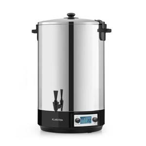 Klarstein KonfiStar 50, zavárací hrniec, dávkovač nápojov, 50 l, 2500 W, 100 °C, 180 min, digitálny vyobraziť