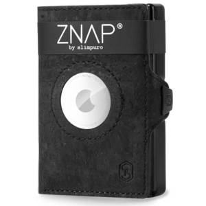 Slimpuro ZNAP Airtag Wallet, 12 kariet, priehradka na mince, 8, 9 x 1, 8 x 6, 3 cm (Š x V x H), ochrana RFID vyobraziť