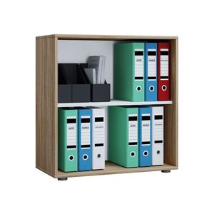 VCM Kancelársky regál Lona (bez dverí, dub sonoma, L) vyobraziť