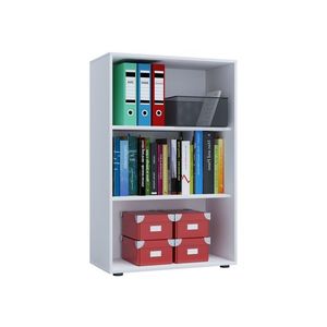 VCM Kancelársky regál Lona (bez dverí, biela, XL) vyobraziť