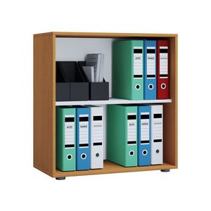 VCM Kancelársky regál Lona (bez dverí, buk, L) vyobraziť