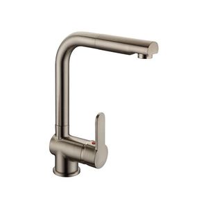 Schütte Kuchynská batéria LONDON s výsuvnou sprchou (ušľachtilá oceľ) vyobraziť