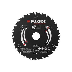 PARKSIDE PERFORMANCE® Pílový kotúč, 190 mm (24 zubov PKSBP 19024 A1) vyobraziť