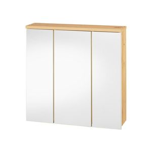 LIVARNO home Skrinka so zrkadlom Palermo, 66 x 64 x 17 cm vyobraziť