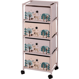 LIVARNO® Regál na kolieskach pre deti (Jeleň) vyobraziť