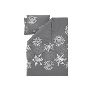 LIVARNO® Flísová posteľná bielizeň, 200 x 220 cm (snehové vločky) vyobraziť