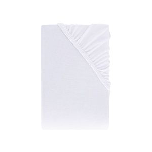 LIVARNO® Napínacia džersejová plachta, 180-200 x 200 cm (biela) vyobraziť