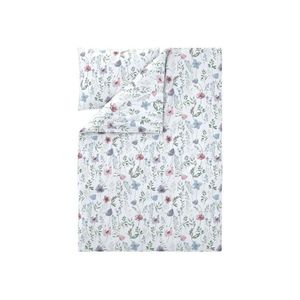 LIVARNO® Posteľná bielizeň z bavlny Renforcé, 140 x 200 cm (kvety) vyobraziť