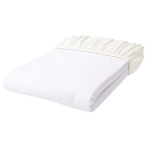 LIVARNO® Nepremokavá napínacia plachta z džersejového froté, 90-100 x 200 cm vyobraziť