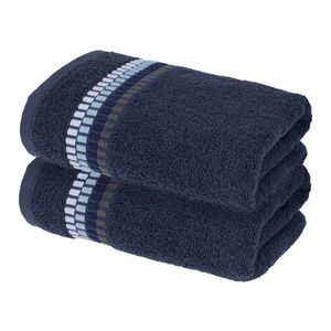 LIVARNO® Froté uterák, 50 x 100 cm, 2 kusy (tmavomodrá) vyobraziť