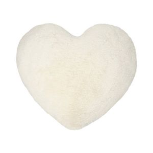 LIVARNO® Dekoratívny vankúš v tvare srdca (biela) vyobraziť