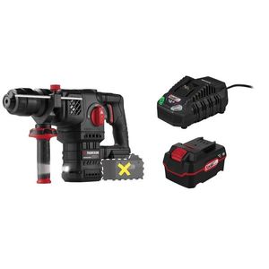 PARKSIDE PERFORMANCE® Aku kombinované kladivo 20 V PKHAP 2058 A1 + Rýchlonabíjačka 20 V/4, 5 A PLG 20 C3 + Akumulátor 20 V/4 Ah PAP 20 B3 vyobraziť