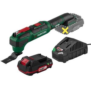 PARKSIDE® Aku multifunkčné náradie PAMFW 20-Li C3 + Akumulátor 20 V 2 Ah + Nabíjačka na akumulátor 20 V/2, 4 A vyobraziť