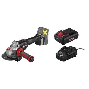 PARKSIDE PERFORMANCE® Aku uhlová brúska PWSAP 20-Li G7 + Smart akumulátor 20 V 4 Ah PAPS 204 B1 + Rýchlonabíjačka 20 V/4, 5 A PLG 20 C3 vyobraziť