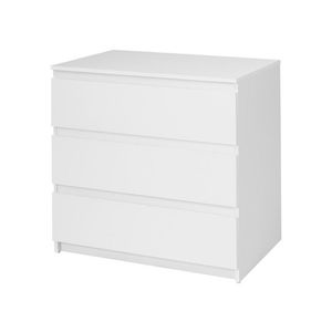 LIVARNO® Komoda Genf s 3 zásuvkami, biela vyobraziť