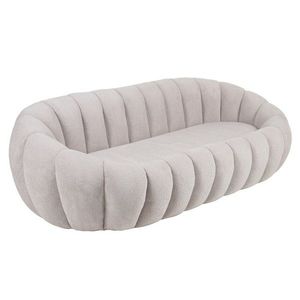 KONDELA Tekvio trojsedačka svetlosivá vyobraziť