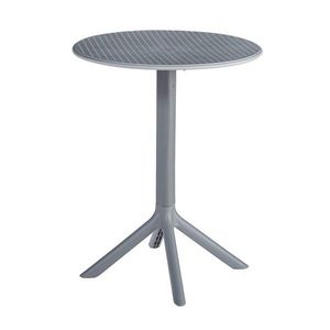 KONDELA Sailor záhradný stôl sivá vyobraziť