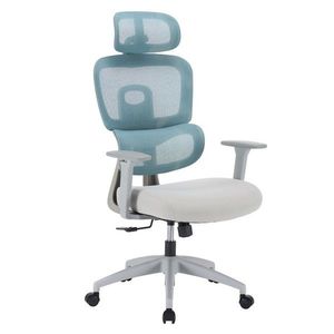 KONDELA Ermen kancelárske kreslo neomint / svetlosivá / sivá vyobraziť