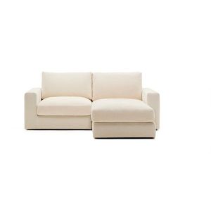 Béžová ženilková rohová pohovka (pravý roh/s leňoškou) Alea – Kave Home vyobraziť