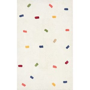 Krémovobiely bavlnený detský koberec 150x200 cm Epifania – Kave Home vyobraziť