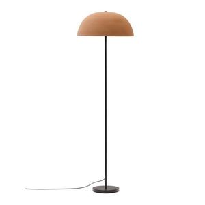 Stojacia lampa v terakotovej farbe s kovovým tienidlom (výška 140 cm) Nibla – Kave Home vyobraziť