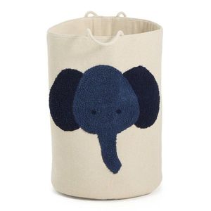 Slonovinový látkový detský kôš na hračky ø 35x50 cm Tandani – Kave Home vyobraziť