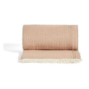 Mušelínová detská deka v lososovej farbe 130x170 cm Nafine – Kave Home vyobraziť